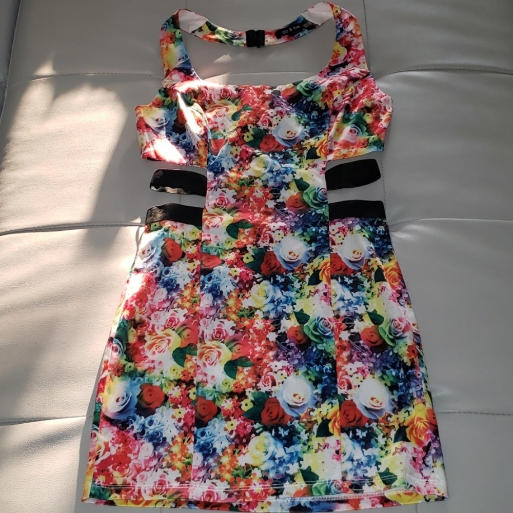 Floral Halter Festival Bodycon